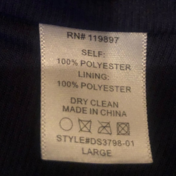 Collective Concepts Print Short Sleeve Dress Large - Picture 8 of 8